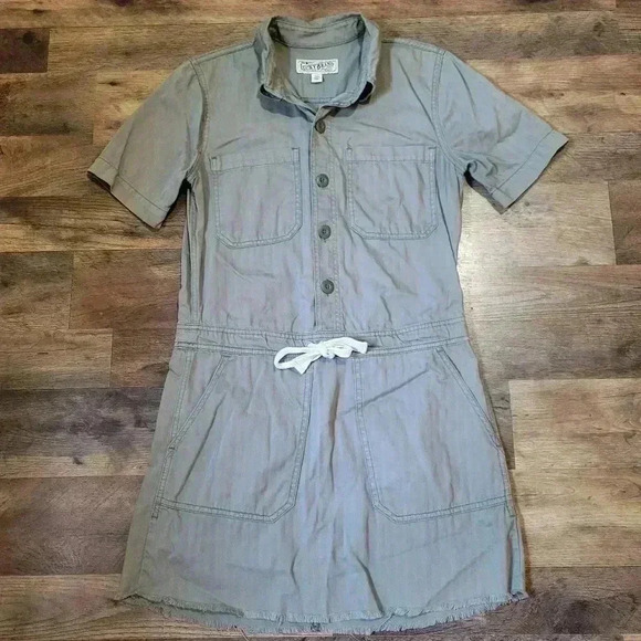 Lucky Brand Sage Drawstring Dress Size XS - Picture 2 of 7